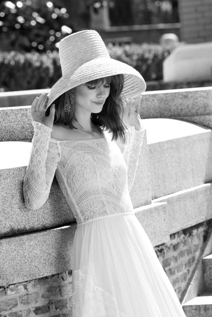 Clara Dress in Moonlight White